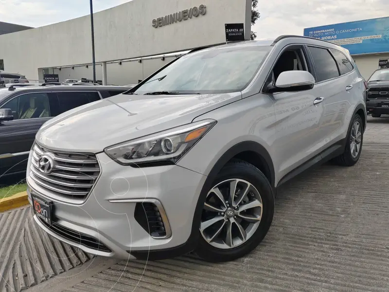 Foto Hyundai Santa Fe V6 GLS Premium usado (2018) color plateado precio $445,000