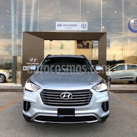 Hyundai Santa Fe V6 GLS Premium usado (2018) color Plata precio $450,000