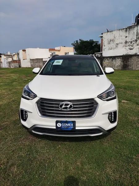 Foto Hyundai Santa Fe V6 Limited Tech usado (2018) color Blanco financiado en mensualidades(enganche $100,000 mensualidades desde $7,438)