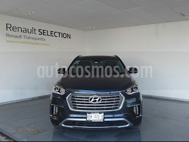 Hyundai Santa Fe V6 Limited Tech usado (2018) color Azul precio $499,000
