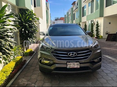 foto Hyundai Santa Fe Sport 2.0L Turbo usado (2017) color Gris Mineral precio $373,000