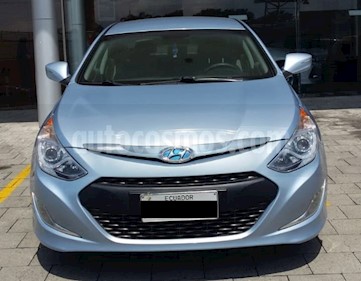 Foto venta Auto usado Hyundai Sonata Hibrido 2.4L GLS Aut Full (2015) color Celeste precio u$s20.000