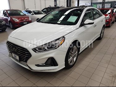 foto Hyundai Sonata 5p Limited L4/2.4 Aut Nave usado (2018) color Blanco precio $355,000