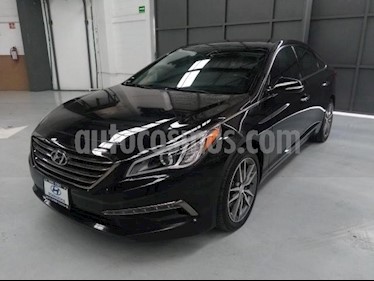 foto Hyundai Sonata 5p Limited L4/2.4 Aut usado (2015) color Negro precio $220,000