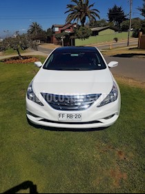 Hyundai Sonata GLS 2.4 Aut Techo Full usado (2013) color Blanco precio $8.500.000