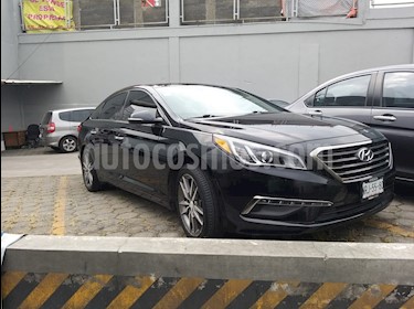 Hyundai Sonata Limited NAV. usado (2015) color Negro precio $180,000