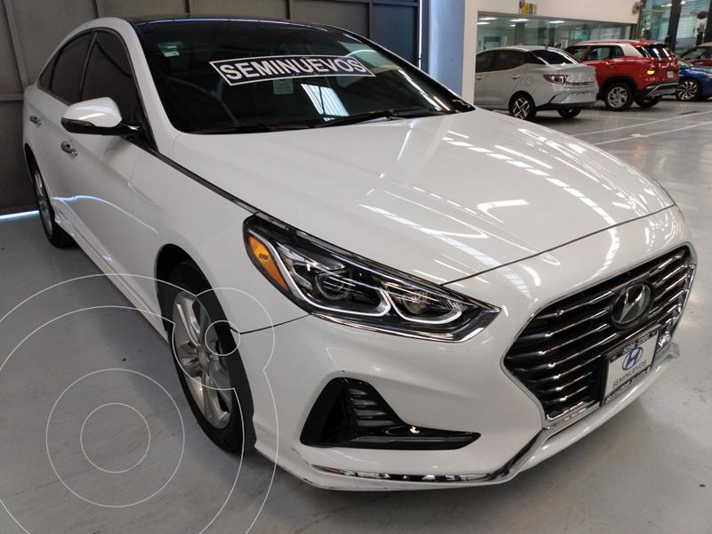 Hyundai Sonata Limited NAVI usado (2018) color Blanco precio $334,900