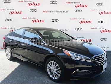 Hyundai Sonata 5p Premium L4/2.4 Aut usado (2017) color Negro precio $260,000