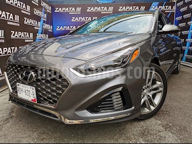 Hyundai Sonata Sport 2.0T usado (2018) color Gris precio $340,000
