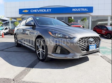 Foto Hyundai Sonata Sport 2.0T usado (2018) color Gris precio $315,000