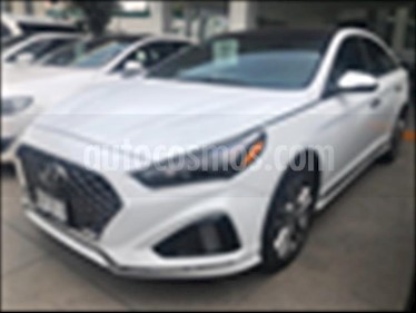 Hyundai Sonata Sport 2.0T usado (2018) color Blanco precio $390,000