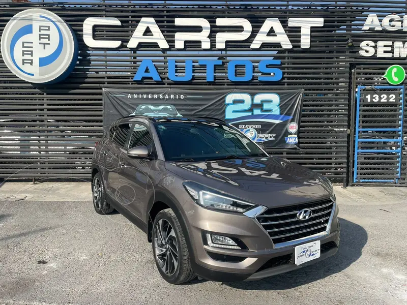 Foto Hyundai Tucson Limited Tech usado (2021) color caf financiado en mensualidades(enganche $76,780 mensualidades desde $8,002)
