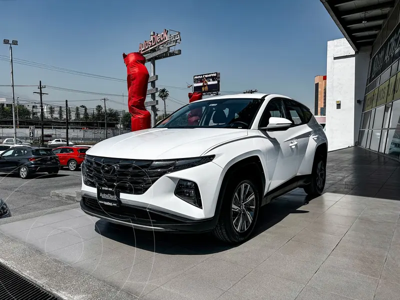 Foto Hyundai Tucson GLS usado (2023) color Blanco financiado en mensualidades(enganche $103,180 mensualidades desde $10,559)