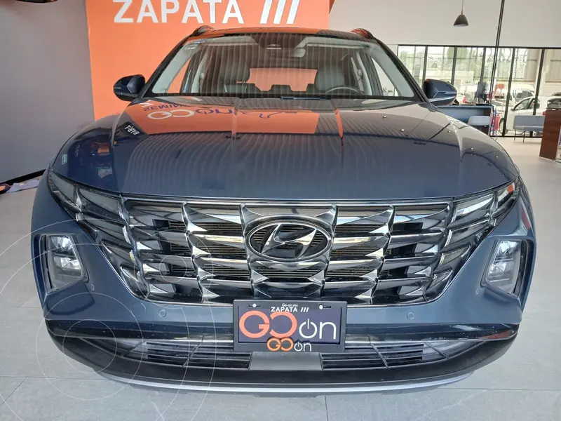 Foto Hyundai Tucson Limited Tech usado (2023) color Azul financiado en mensualidades(enganche $133,252 mensualidades desde $10,190)