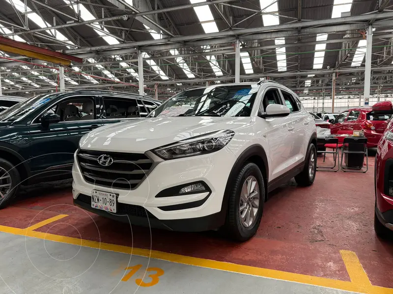 Foto Hyundai Tucson GLS usado (2018) color Blanco financiado en mensualidades(enganche $72,800 mensualidades desde $6,500)