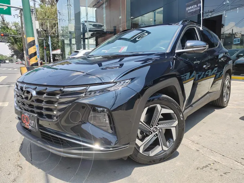 Foto Hyundai Tucson Limited Tech usado (2023) color Negro financiado en mensualidades(enganche $166,250 mensualidades desde $9,642)