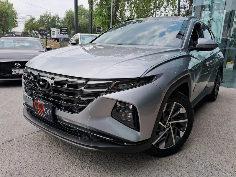 Foto Hyundai Tucson GLS Premium usado (2023) color plateado financiado en mensualidades(enganche $129,438 mensualidades desde $9,898)