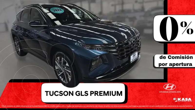 Foto Hyundai Tucson GLS Premium usado (2023) color Azul precio $460,000