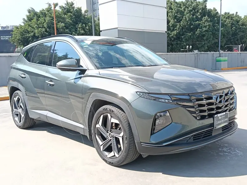 Foto Hyundai Tucson Limited usado (2022) color Gris financiado en mensualidades(enganche $183,920 mensualidades desde $7,901)