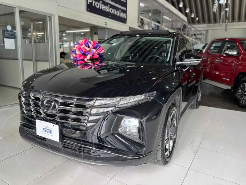 Foto Hyundai Tucson Limited Tech usado (2022) color Negro financiado en mensualidades(enganche $130,799 mensualidades desde $10,006)