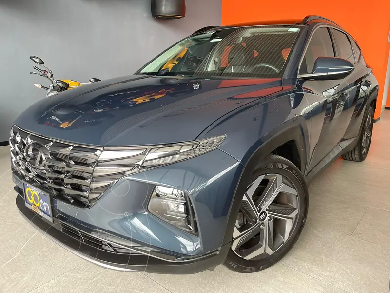 Foto Hyundai Tucson Limited Tech usado (2022) color Gris Oscuro financiado en mensualidades(enganche $163,250 mensualidades desde $9,468)