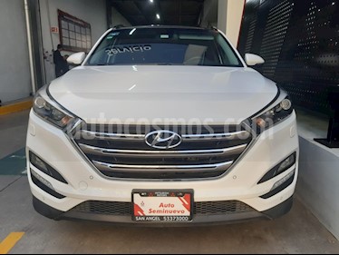 Hyundai Tucson Limited Tech usado (2017) color Blanco precio $350,000