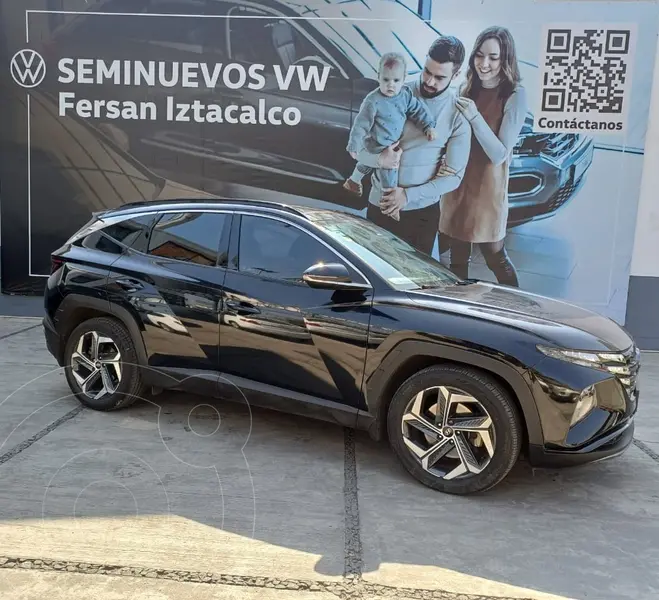Foto Hyundai Tucson Limited usado (2023) color Negro financiado en mensualidades(enganche $124,000 mensualidades desde $17,580)
