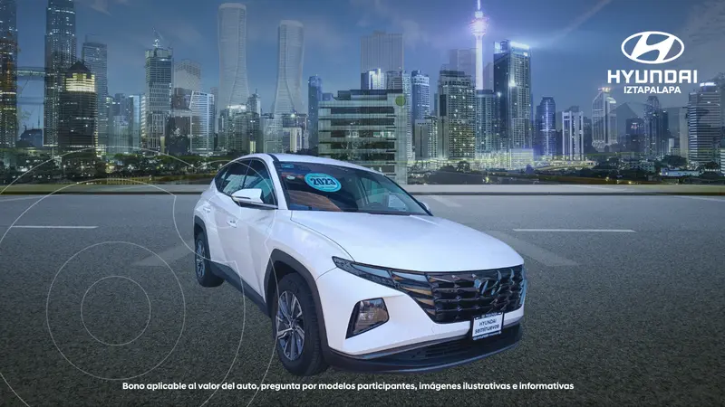 Foto Hyundai Tucson GLS usado (2023) color Blanco precio $416,300