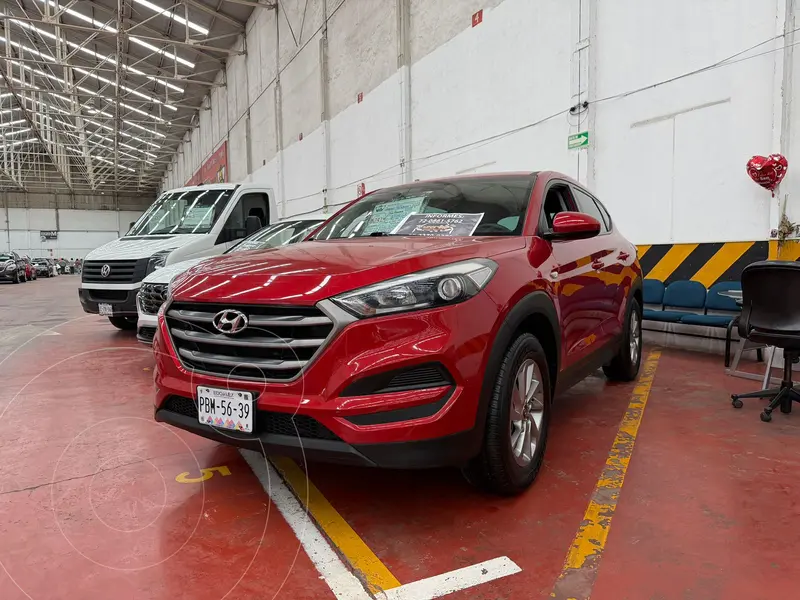 Foto Hyundai Tucson GLS usado (2017) color Rojo financiado en mensualidades(enganche $57,500 mensualidades desde $5,300)