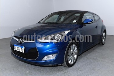 Hyundai Veloster 1.6L GLS Aut usado (2017) color Azul precio $1.480.000