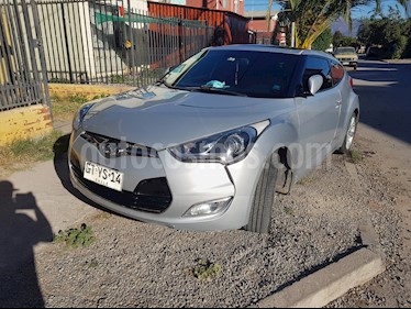 Hyundai Veloster 1.6 GSL Full usado (2014) color Plata precio $6.000.000