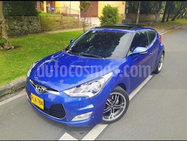 Hyundai Veloster Premium Aut usado (2012) color Azul precio $36.900.000