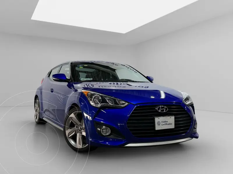 Foto Hyundai Veloster GLS Turbocargado usado (2015) color Azul precio $399,000
