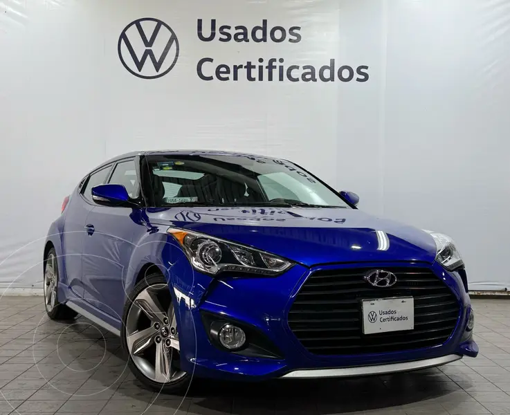 Foto Hyundai Veloster GLS Turbocargado usado (2015) color Azul precio $399,000
