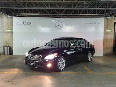 Infiniti M 4p M 37 Premium V6 aut usado (2012) color Negro precio $269,000
