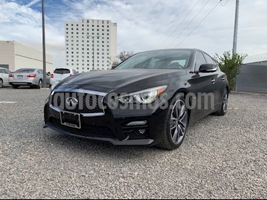 Foto venta Auto usado Infiniti Q50 3.5 Hybrid (2016) color Negro precio $420,000