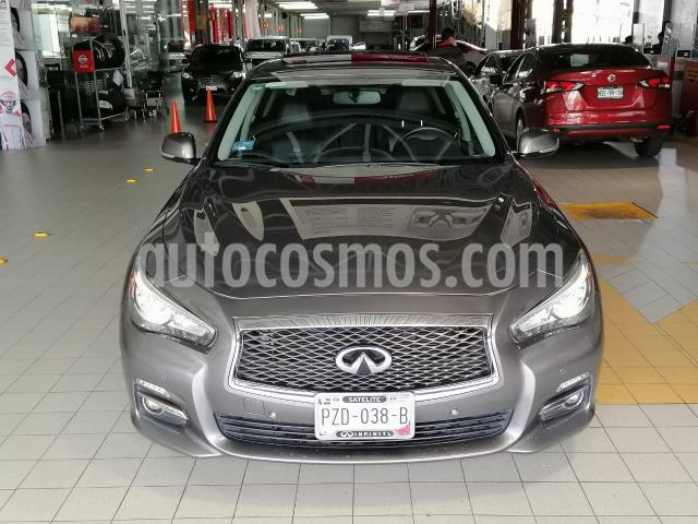 foto Infiniti Q50 4P SEDUCTION V6 TA GPS RA-17 usado (2018) color Gris precio $399,000