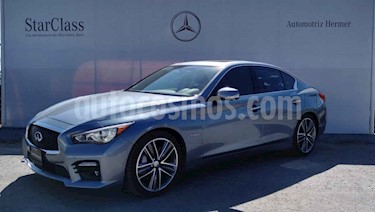 Infiniti Q50 Hybrid usado (2017) color Azul precio $479,900