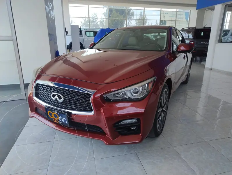 Foto Infiniti Q50 Hybrid usado (2017) color Rojo precio $330,000