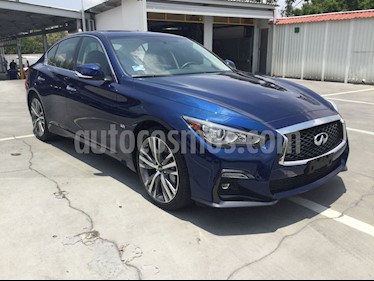 foto Infiniti Q50 Q50 3.0L SPORT 300 HP usado (2018) color Azul precio $565,000
