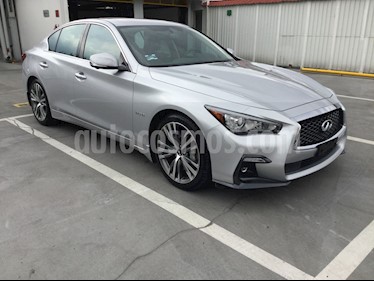 Foto venta Auto usado Infiniti Q50 Q50 3.5 HYBRID AUTO 4P (2018) color Plata precio $705,000