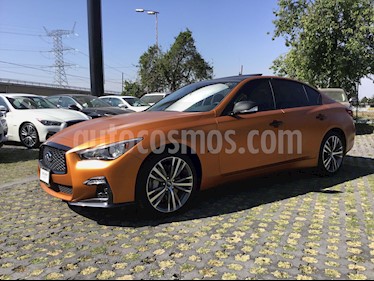 Foto venta Auto usado Infiniti Q50 Sport (2018) color Naranja precio $659,900