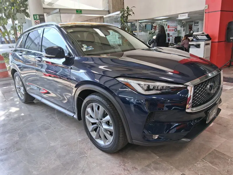 Foto Infiniti QX50 Essential usado (2022) color Azul financiado en mensualidades(enganche $216,942 mensualidades desde $9,128)
