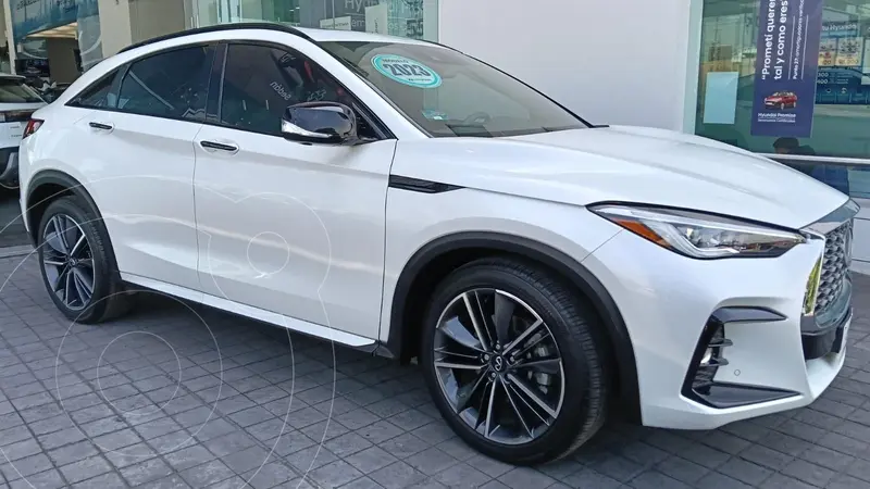 Foto Infiniti QX55 Sensory usado (2024) color Blanco financiado en mensualidades(enganche $357,181 mensualidades desde $15,028)