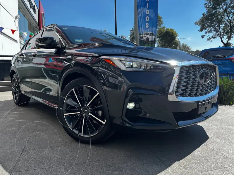 Foto Infiniti QX55 Sensory usado (2023) color Negro financiado en mensualidades(enganche $309,320 mensualidades desde $13,015)