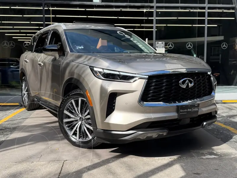 Foto Infiniti QX60 Sensory usado (2025) color Gris financiado en mensualidades(enganche $505,780 mensualidades desde $21,728)