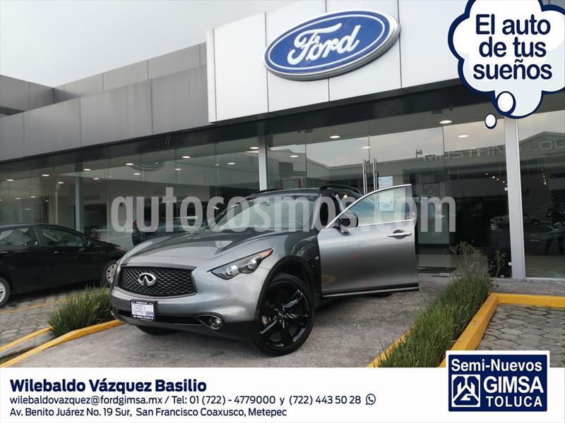 Infiniti QX70 3.7 Sport usado (2018) color Gris Oscuro precio $493,000
