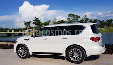 Foto venta Auto usado Infiniti QX80 56 7 Pasajeros (2015) color Blanco Nieve precio $730,000