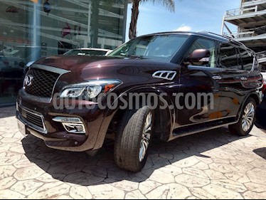 Foto venta Auto usado Infiniti QX80 56 8 Pasajeros (2015) color Vino Tinto precio $679,000