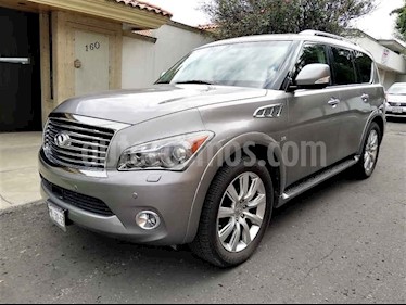 foto Infiniti QX80 56 8 Pasajeros usado (2014) color Plata precio $465,000